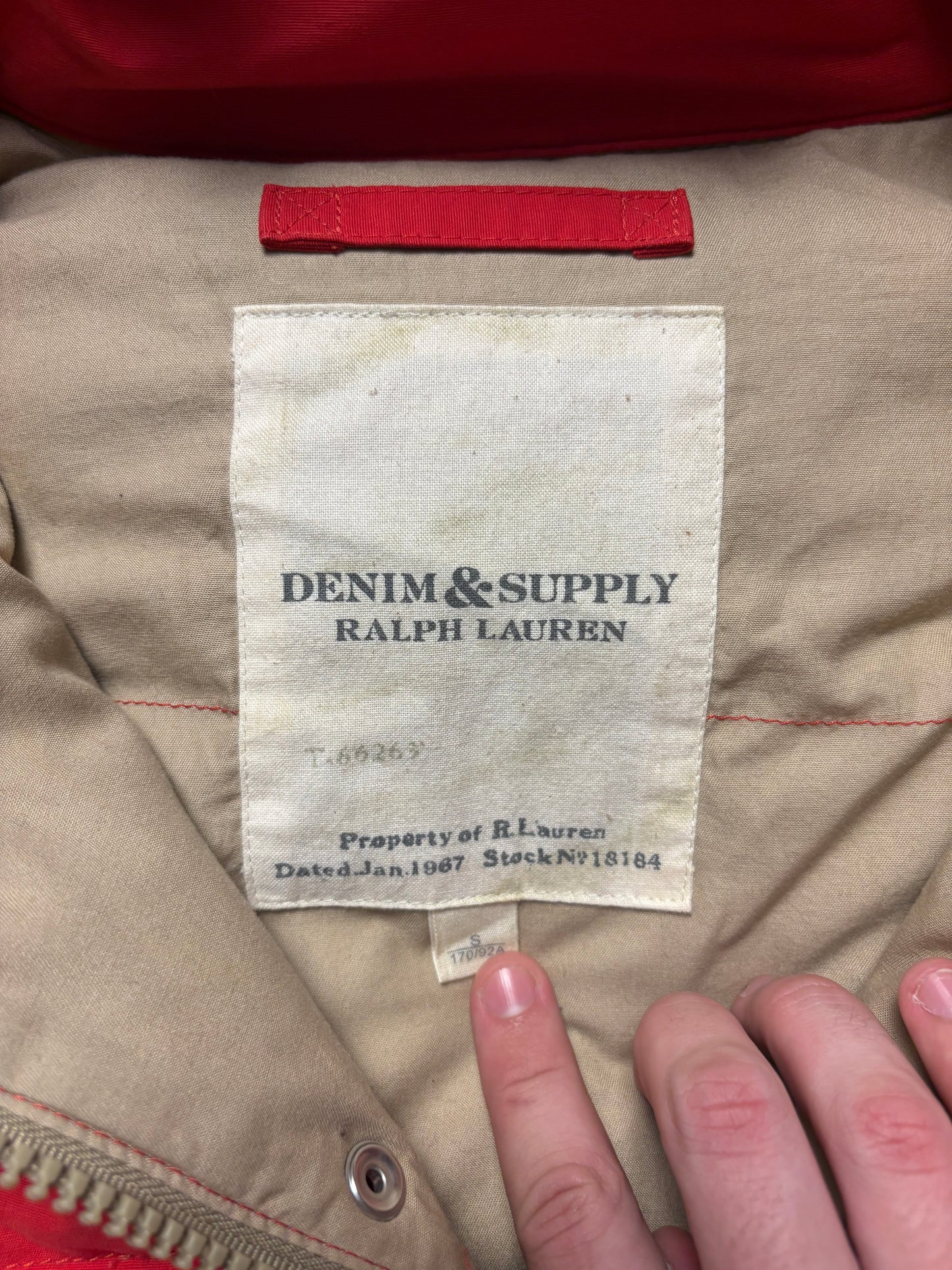 Denim & Supply X Ralph Lauren USA Jacket (S)
