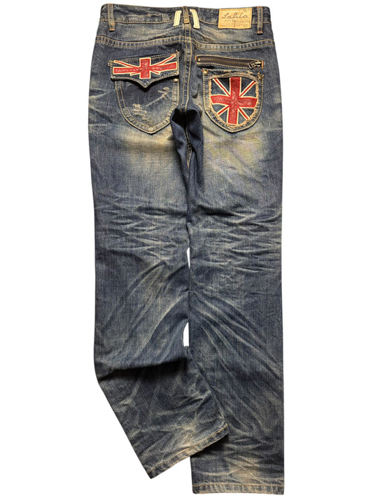 Lolita Union Jack Jeans (W30)