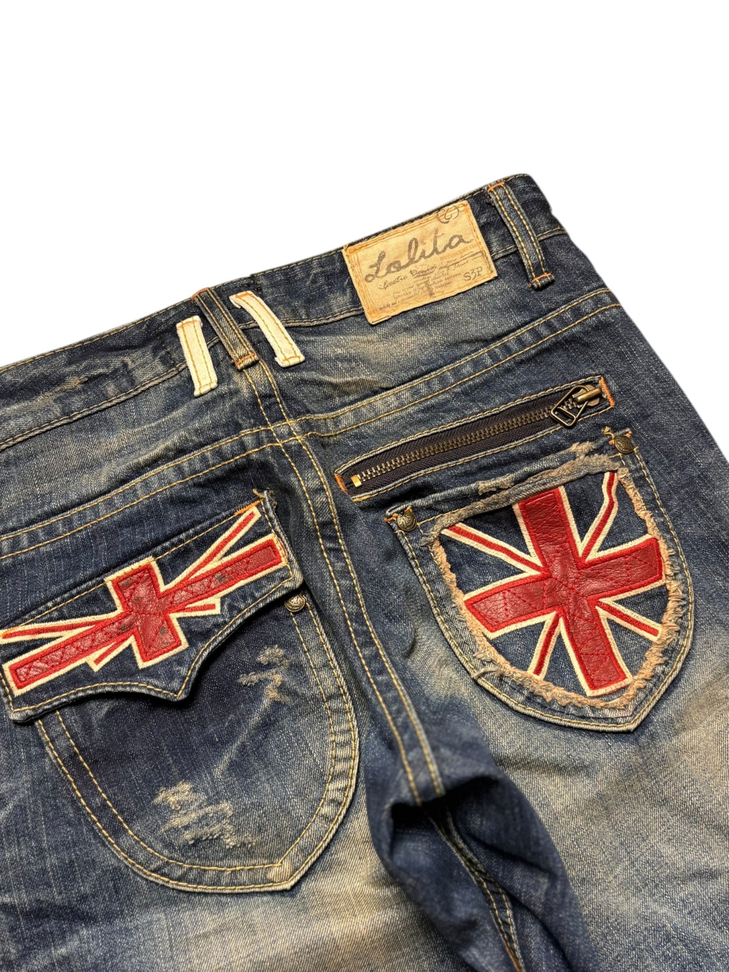 Lolita Union Jack Jeans (W30)