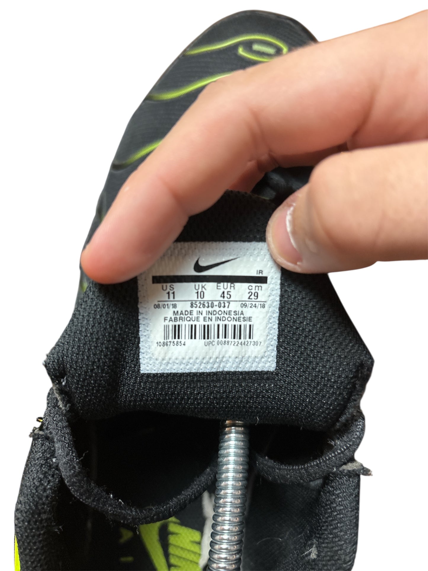 Nike TN Volt Uk10